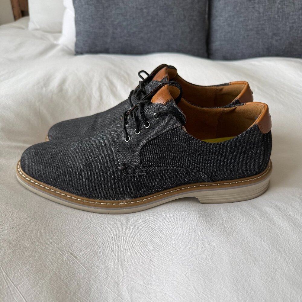 Florsheim Navy Blue/Tan Dress Shoe Size 10